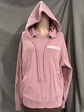 Felpa con cappuccio rosa