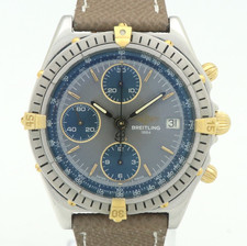 Breitling  Chronomat B13048 Date Gray/Blue Dial Automatic