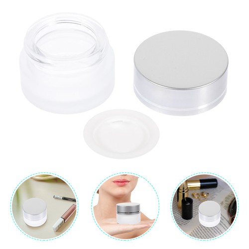 10pz lattine vetro trasparente - 10pz,