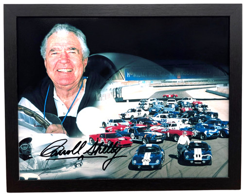 Carroll shelby incorniciato - shelby,