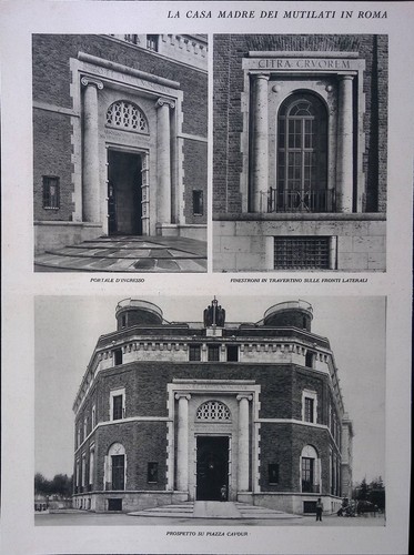 Stampa del 1928 casa madre - del,