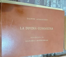 Dante Alighieri La divina Commedia Illustrata Da Sandro Botticelli Raro 1981