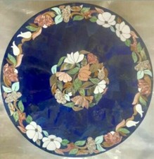 Tavolo 24'' marmo centro