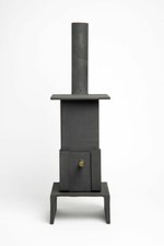 Mini Micro Piccola Stufa a Legna Log Carbone Bruciatore Torba Multifuel Riscaldatore