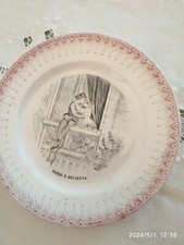 4 PIATTI ANTICHI DA PARETE LE COPPIE CELEBRI S.CER.RICHARD DECORO CUCINA ARREDO 