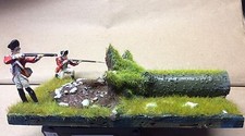 Diorama  1/32  Guerra Indipendenza Americana Revolution War British Soldatini