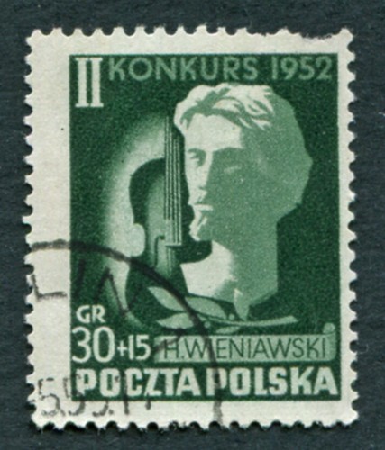 Polonia 1952 30g 15g - polonia, verde