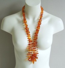 Collana ambra naturale - collana,