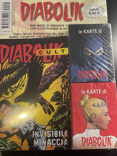 Diabolik decks cards - diabolik, +
