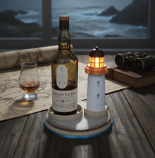 Whiskey Bottle / Glass Holder