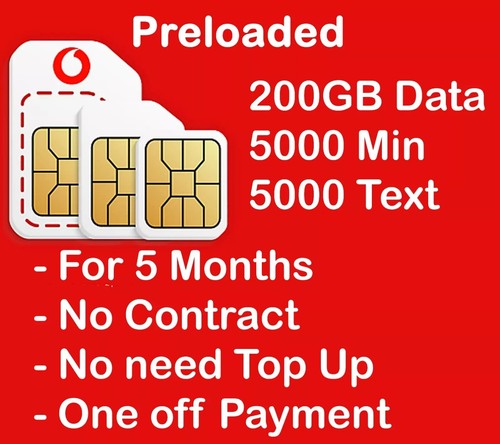 Scheda sim vodafon payg - vodafon,