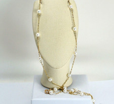  COLLANA IN ORO 18 kt PERLE