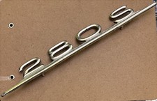 Targa Emblema Baule Posteriore Auto 280S 280 S Mercedes W108