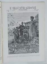 15365 L'illustrazione italiana 1902 a. XXIX n.13 - Torneo d'armi Franco-Italiano