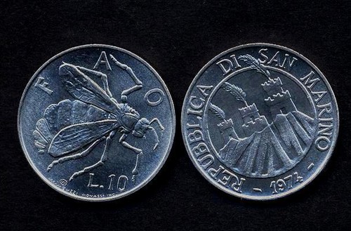 San marino lire 1974 - lire,