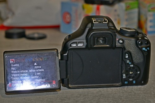 Canon eos 600d - +, obiettivo