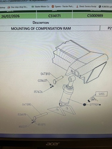 Pin ram compensazione top - pin,