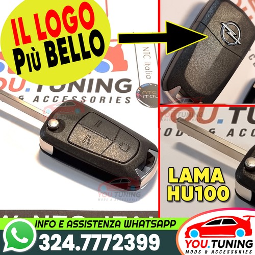 Guscio chiave tasti opel - 3,