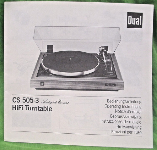 Dual 505 manuale d - dual,