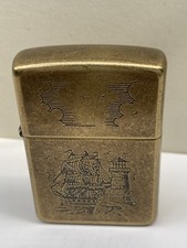 Zippo lighter scrimshaw - lighter,