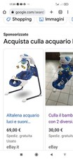 Culla acquario fisher price 