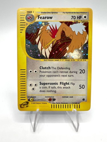 Carta pokemon fearow 165 - carta,