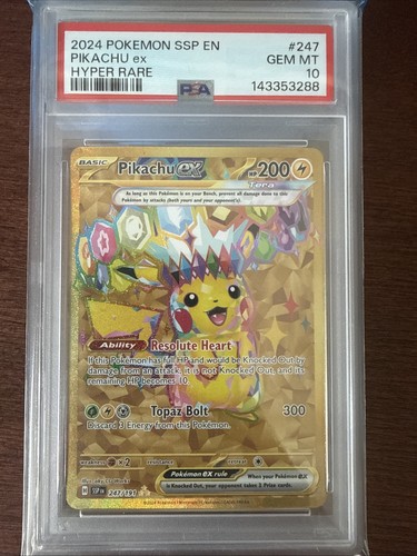 Pokemon pikachu scintille - ex,