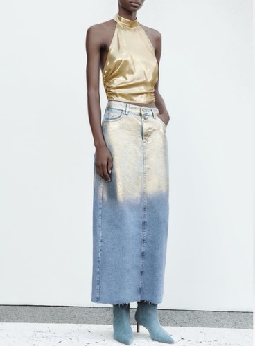Gonna donna jeans - maxi, denim