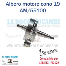 Albero Motore Cono 19 Vespa
