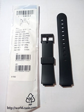 CINTURINO IN RESINA CASIO ORIGINALE AW - 30 ATTACCO 15 mm.  NEW.