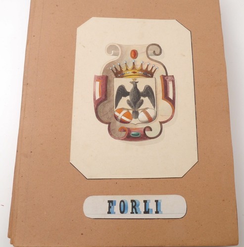 Acquarello xix emblema forli - acquarello,