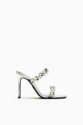Zara trimmed heeled - trimmed, vinyl