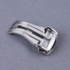 Chiusura deployante argento