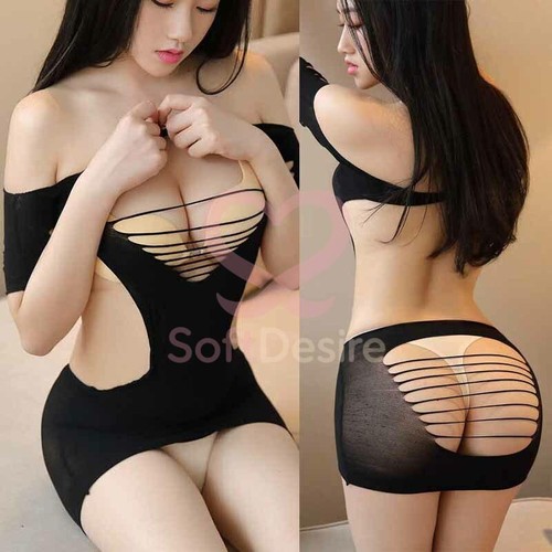 Mini abito donna rete - a,