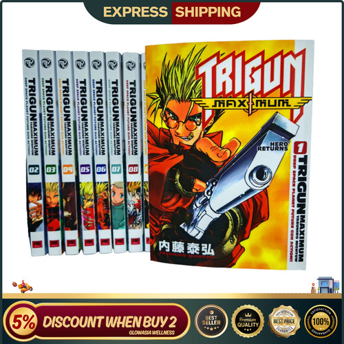 Trigun maximum manga english - manga,