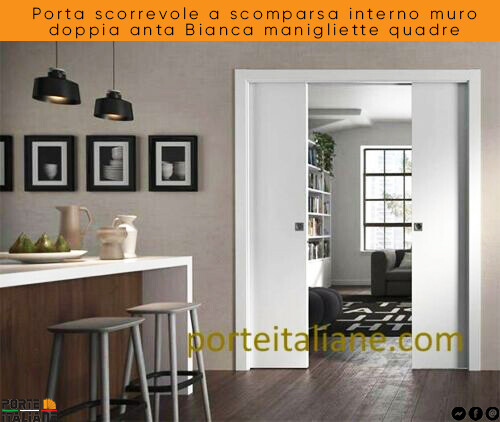 Porta scorrevole scomparsa - porta,