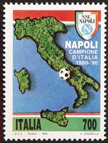 Francobollo nuovo italia 1990 - italia:,