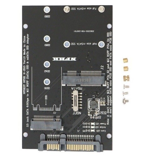 Ngff msata adattatore da - m.2,