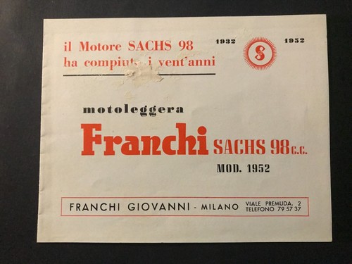 Franchi sachs 98cc modello - franchi,