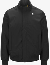 Giacca Uomo K-Way Amaury Ripstop Prime Marmotta Nylon Slim Fit K3127SW AL8 Nero