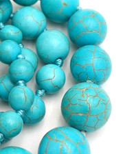 COLLANA ETNICA COLOR TURCHESE