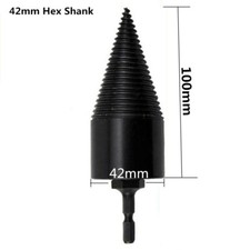 Trapano avvitatore a cono spaccalegna spaccalegna alta velocità torsione