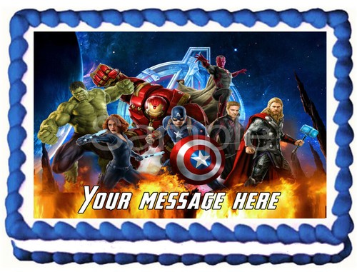 The avengers cake topper - the,