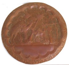 Piatto Vassoio in rame  Medio