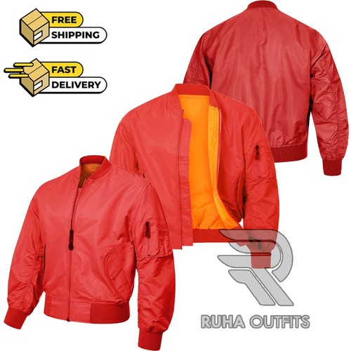 Giacca bomber uomo rosso - uomo,
