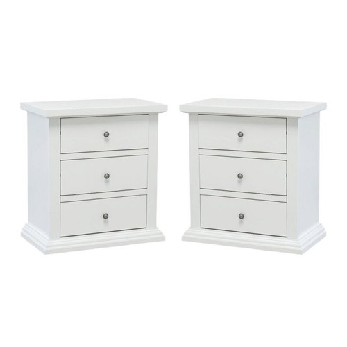 Comodino legno shabby - 2,