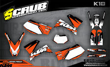 Adesivo KTM DEKOR SXC 625 640 660 1999 - 2007 SCRUB LC4 * ENDURO * LC4-E