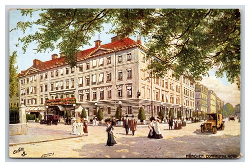 Cartolina continental hotel - cartolina,