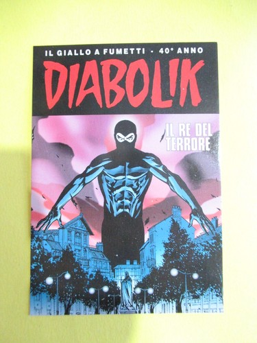 Diabolik cartolina del - il,