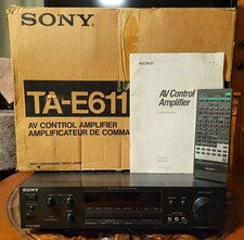 Vintage Sony TA-E611 AV
